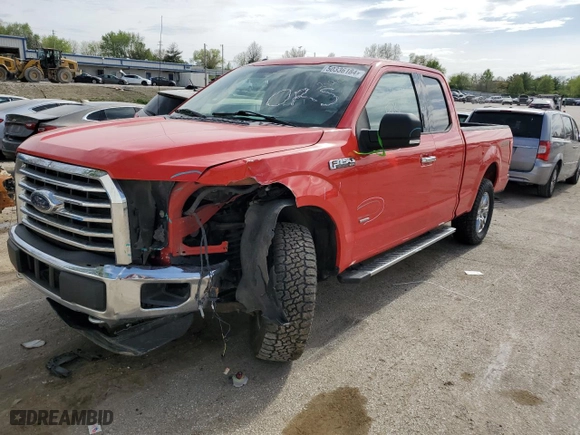 2015 Ford F-150 XLT with VIN 1FTEX1EP9FKD24994, listed as a Copart auction lot 50336184 with 171,159 mi miles and Salvage Title. Bid and sale history available at carsss.com. Image 1.