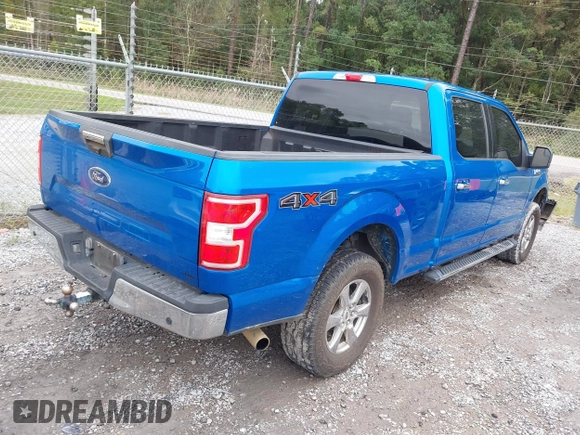 2019 Ford F-150 XL with VIN 1FTFW1E58KFA68470, listed as a IAAI auction lot 40823381 with 174,401 mi miles and . Bid and sale history available at DreamBid. Image 4.