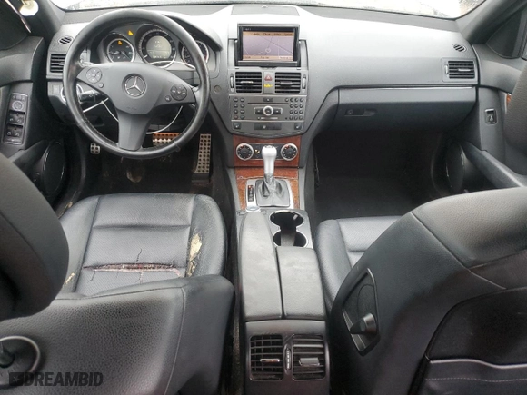 2011 Mercedes-Benz C-Class C 300 Sport with VIN WDDGF8BBXBR160708, listed as a Copart auction lot 48259315 with 140,381 mi miles and Salvage Title. Bid and sale history available at carsss.com. Image 8.
