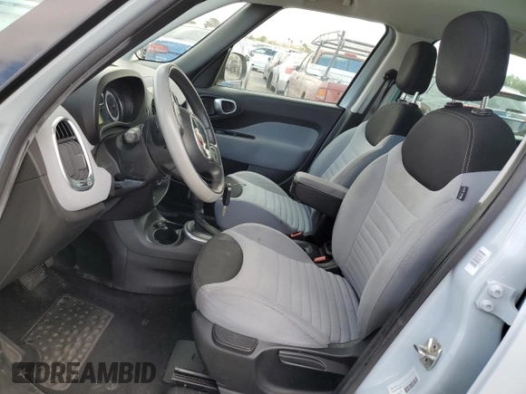 2014 FIAT 500L Easy with VIN ZFBCFABH6EZ020375, listed as a Copart auction lot 49084175 with 106,992 mi miles and Salvage Title. Bid and sale history available at carsss.com. Image 7.