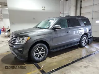 2020 Ford Expedition XLT z VIN 1FMJU1JT3LEA90755, wystawiony jako Copart lot #53110985 z przebiegiem 51 052 mil mil oraz Szkoda całkowita • Salvage title. Historia ofert i sprzedaży dostępna na DreamBid. Obrazek 1.