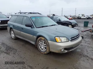 2002 Subaru Legacy Outback z VIN 4S3BH675227629551, wystawiony jako IAAI lot #41616343 z przebiegiem 141 365 mil mil oraz . Historia ofert i sprzedaży dostępna na DreamBid. Obrazek 1.