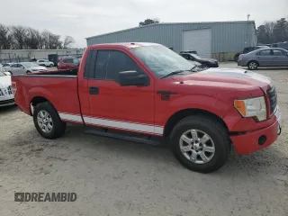 2009 Ford F-150 XL with VIN 1FTRF12W29KA68668, listed as a Copart auction lot 45887555 with 98,852 mi miles and Clean Title. Bid and sale history available at carsss.com. Image 4.