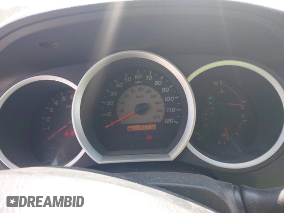 2010 Toyota Tacoma PreRunner with VIN 3TMJU4GN5AM100756, listed as a IAAI auction lot 41920188 with 90,776 mi miles and . Bid and sale history available at DreamBid. Image 7.
