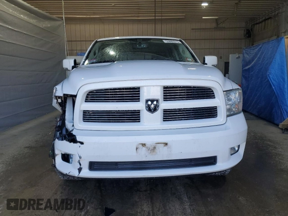 2012 Ram 1500 Sport with VIN 1C6RD7HT1CS198249, listed as a Copart auction lot 53882215 with 208,544 mi miles and Salvage title. Bid and sale history available at DreamBid. Image 5.