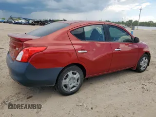 2013 Nissan Versa SV with VIN 3N1CN7AP4DL821696, listed as a Copart auction lot 62161375 with 165,579 mi miles and Salvage title. Bid and sale history available at DreamBid. Image 3.