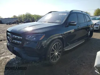 2023 Mercedes-Benz GLS 450 with VIN 4JGFF5KE2PA929007, listed as a Copart auction lot 52700334 with 11,982 mi miles and Salvage Title. Bid and sale history available at DreamBid. Image 1.