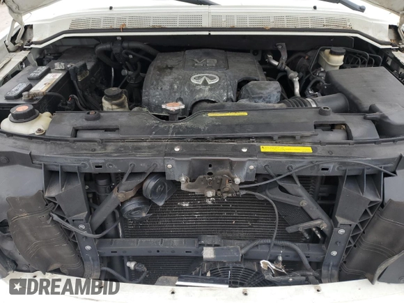 2008 Infiniti QX56 with VIN 5N3AA08C88N911596, listed as a Copart auction lot 81127204 with 82,758 mi miles and Salvage Title. Bid and sale history available at carsss.com. Image 12.