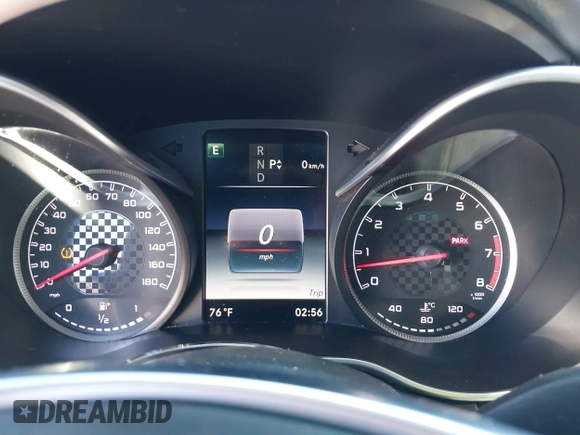 2016 Mercedes-Benz C 450 AMG with VIN 55SWF6EBXGU118475, listed as a IAAI auction lot 41750016 with 134,423 mi miles and . Bid and sale history available at carsss.com. Image 7.
