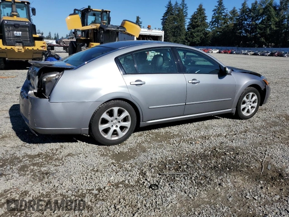 2007 Nissan Maxima 3.5 SL with VIN 1N4BA41E47C850476, listed as a Copart auction lot 75008844 with 201,515 mi miles and Salvage Title. Bid and sale history available at carsss.com. Image 3.