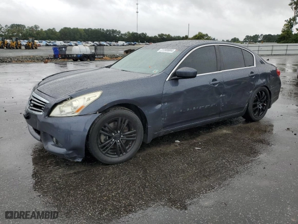 2012 Infiniti G25 Sedan Journey with VIN JN1DV6AP1CM810383, listed as a Copart auction lot 71199904 with 139,382 mi miles and Salvage Title. Bid and sale history available at carsss.com. Image 1.