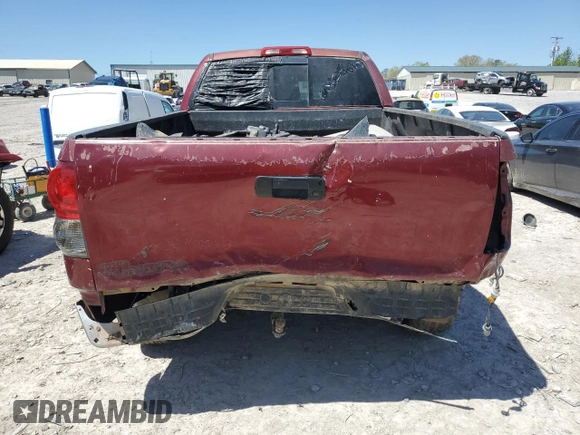 2008 Toyota Tundra 4WD Truck with VIN 5TBBV54158S504409, listed as a Copart auction lot 52930695 with 314,784 mi miles and Salvage Title. Bid and sale history available at carsss.com. Image 6.