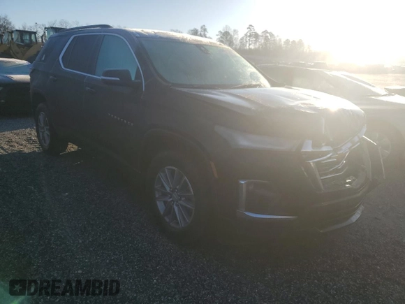 2023 Chevrolet Traverse LT Cloth with VIN 1GNERGKWXPJ278454, listed as a Copart auction lot 48571565 with 19,497 mi miles and Salvage Title. Bid and sale history available at carsss.com. Image 4.