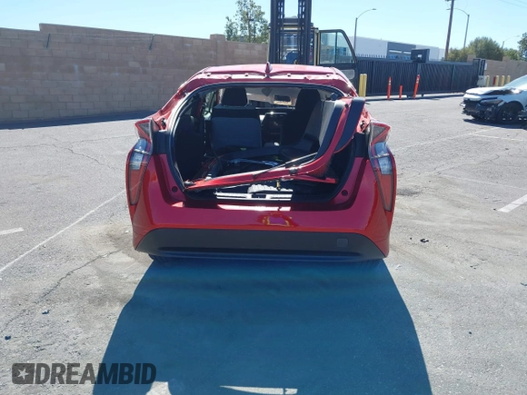 2016 Toyota Prius Four with VIN JTDKARFUXG3523023, listed as a IAAI auction lot 41754221 with 74,988 mi miles. Bid and sale history available at carsss.com. Image 17.