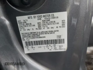 2013 Ford F-250 XL with VIN 1FT7X2B67DEB89309, listed as a Copart auction lot 44760905 with 269,587 mi miles and Salvage Title. Bid and sale history available at DreamBid. Image 12.