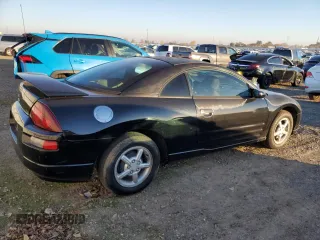 2002 Mitsubishi Eclipse RS with VIN 4A3AC34G52E104748, listed as a Copart auction lot 83438794 with 111,306 mi miles and Salvage Title. Bid and sale history available at carsss.com. Image 3.