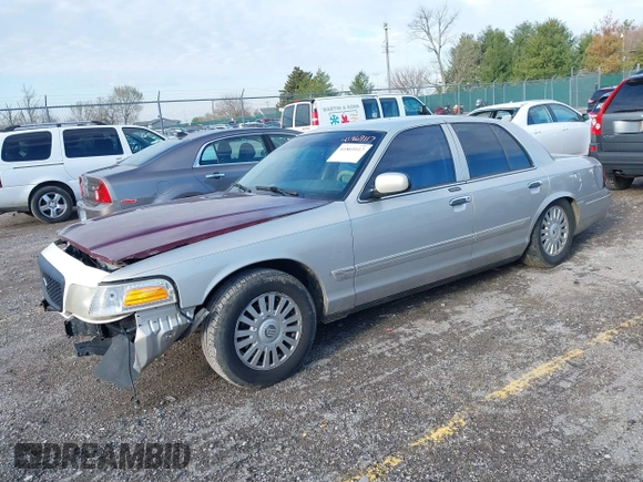 2008 Mercury Grand Marquis GS with VIN 2MEFM74V38X611049, listed as a IAAI auction lot 41869117 with 162,669 mi miles and . Bid and sale history available at DreamBid. Image 2.