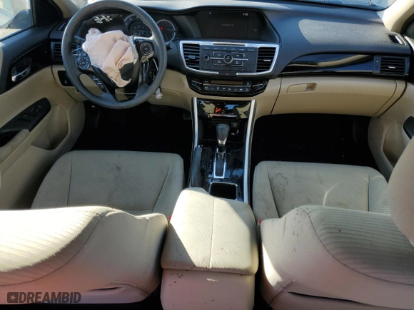 2016 Honda Accord Sedan LX with VIN 1HGCR2F37GA066292, listed as a Copart auction lot 45606335 with 76,836 mi miles and Salvage Title. Bid and sale history available at carsss.com. Image 8.