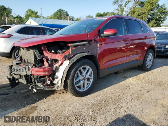 2021 Ford Edge SEL with VIN 2FMPK4J96MBA62421, listed as a Copart auction lot 69049654 with 88,496 mi miles and Salvage Title. Bid and sale history available at carsss.com. Image 1.