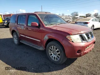 2008 Nissan Pathfinder LE with VIN 5N1BR18B78C612499, listed as a Copart auction lot 75903354 with 0 mi miles and Salvage Title. Bid and sale history available at carsss.com. Image 4.