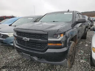 2018 Chevrolet Silverado 1500 Custom with VIN 3GCUKPEC0JG404453, listed as a Copart auction lot 41396965 with 88,294 mi miles and Salvage Title. Bid and sale history available at carsss.com. Image 1.