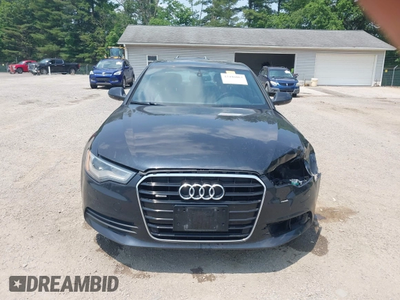 2013 Audi A6 Premium Plus with VIN WAUGGAFC3DN083155, listed as a IAAI auction lot 42446063 with 101,273 mi miles and . Bid and sale history available at DreamBid. Image 13.