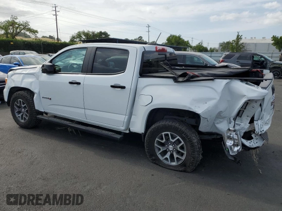 2022 GMC Canyon 4WD AT4 z VIN 1GTG6FEN0N1164841, wystawiony jako Copart lot #54440155 z przebiegiem 31 658 mil mil oraz Szkoda całkowita • Salvage title. Historia ofert i sprzedaży dostępna na DreamBid. Obrazek 2.