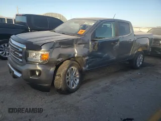 2018 GMC Canyon 4WD SLT with VIN 1GTG6DEN6J1215242, listed as a Copart auction lot 82960224 with 82,710 mi miles and Salvage Title. Bid and sale history available at carsss.com. Image 1.