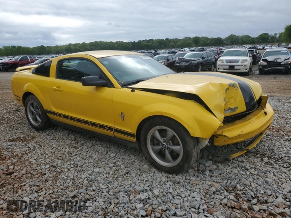 2006 Ford Mustang Standard with VIN 1ZVFT80N065127934, listed as a Copart auction lot 51987095 with Not Provided miles and Salvage Title. Bid and sale history available at carsss.com. Image 4.