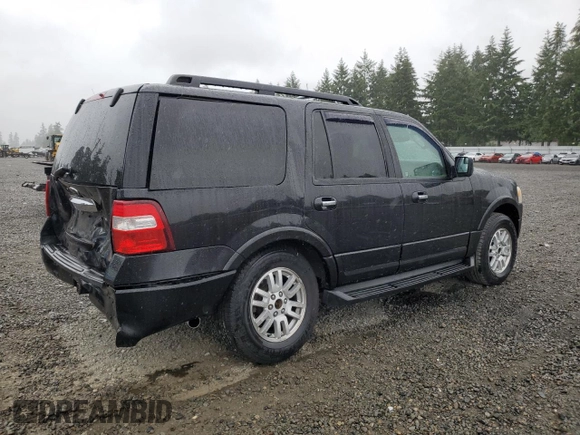 2014 Ford Expedition King Ranch with VIN 1FMJU1J58EEF02298, listed as a Copart auction lot 58672445 with 127,867 mi miles and Salvage title. Bid and sale history available at DreamBid. Image 3.