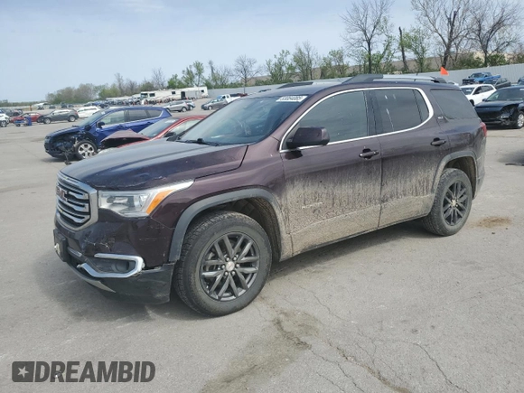 2017 GMC Acadia SLT with VIN 1GKKNMLS1HZ312824, listed as a Copart auction lot 53064085 with 122,772 mi miles and Salvage title. Bid and sale history available at DreamBid. Image 1.