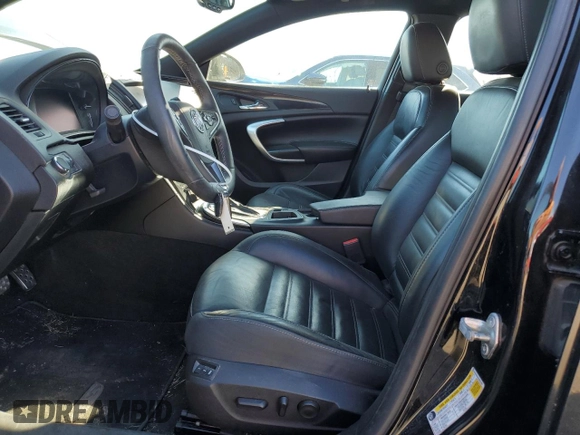 2014 Buick Regal GS with VIN 2G4GU5GX5E9257893, listed as a Copart auction lot 49737655 with 155,541 mi miles and Salvage Title. Bid and sale history available at DreamBid. Image 7.