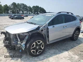 2018 Subaru Crosstrek Limited with VIN JF2GTAMC8JH268282, listed as a Copart auction lot 58827825 with 110,124 mi miles and Salvage title. Bid and sale history available at DreamBid. Image 1.