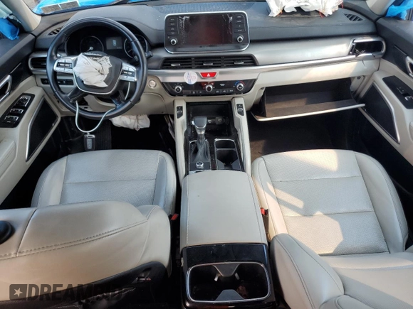 2020 Kia Telluride S with VIN 5XYP64HC4LG094983, listed as a Copart auction lot 59867725 with 15,190 mi miles and Salvage title. Bid and sale history available at DreamBid. Image 8.