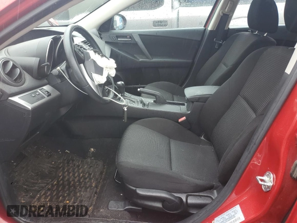 2013 Mazda 3 i Touring with VIN JM1BL1L7XD1719352, listed as a Copart auction lot 49727495 with 35,337 mi miles and Salvage Title. Bid and sale history available at DreamBid. Image 7.