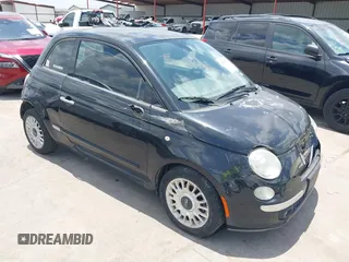 2012 FIAT 500 Lounge with VIN 3C3CFFCR7CT336121, listed as a IAAI auction lot 42491734 with 82,813 mi miles and . Bid and sale history available at DreamBid. Image 1.