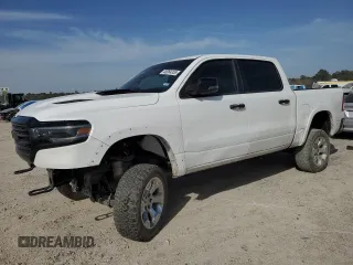 2023 Ram 1500 Limited with VIN 1C6SRFHT1PN576104, listed as a Copart auction lot 48064355 with 23,874 mi miles and Salvage title. Bid and sale history available at DreamBid. Image 1.