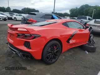 2024 Chevrolet Corvette 2LT with VIN 1G1YB2D43R5121717, listed as a Copart auction lot 61812805 with 1,084 mi miles and Salvage title. Bid and sale history available at DreamBid. Image 3.