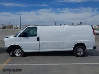 2023 GMC Savana Cargo Van with VIN 1GTW7BFP9P1224412, listed as a IAAI auction lot 42015142 with 26,699 mi miles. Bid and sale history available at carsss.com. Image 14.