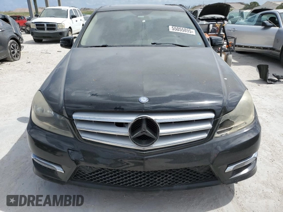 2013 Mercedes-Benz C-Class C 250 Sport with VIN WDDGF4HB8DA832685, listed as a Copart auction lot 55055895 with 103,404 mi miles and Clean Title. Bid and sale history available at carsss.com. Image 5.