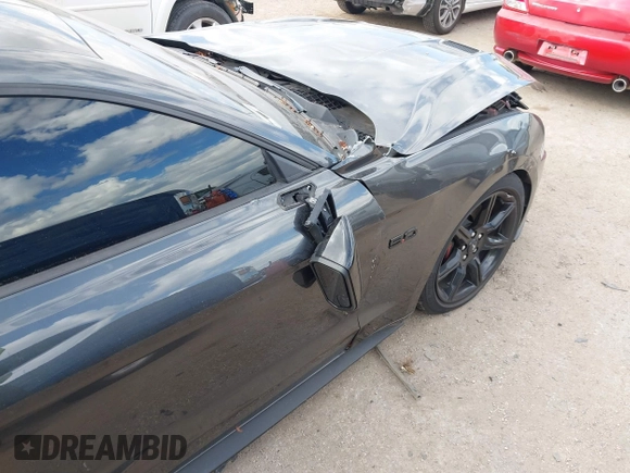 2019 Ford Mustang GT with VIN 1FA6P8CF7K5201541, listed as a IAAI auction lot 41360159 with 11,867 mi miles. Bid and sale history available at carsss.com. Image 17.