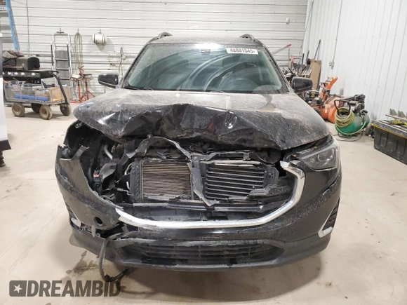 2018 GMC Terrain SLE with VIN 3GKALTEXXJL246257, listed as a Copart auction lot 48801545 with 126,531 mi miles and Salvage Title. Bid and sale history available at carsss.com. Image 5.