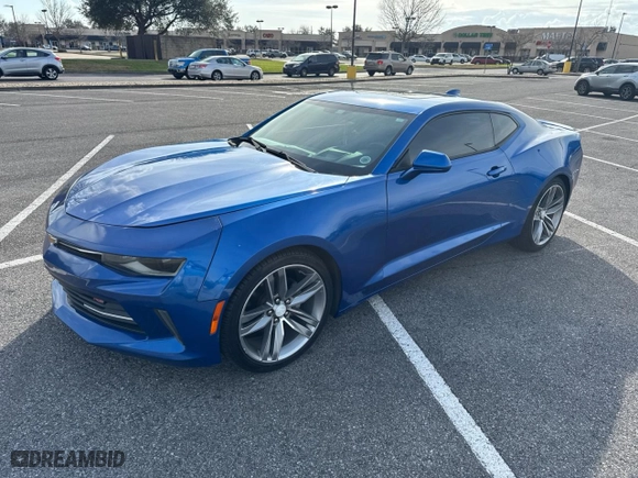2016 Chevrolet Camaro 2LT with VIN 1G1FD1RS5G0181804, listed as a Copart auction lot 45208495 with 103,570 mi miles and Clean Title. Bid and sale history available at carsss.com. Image 2.