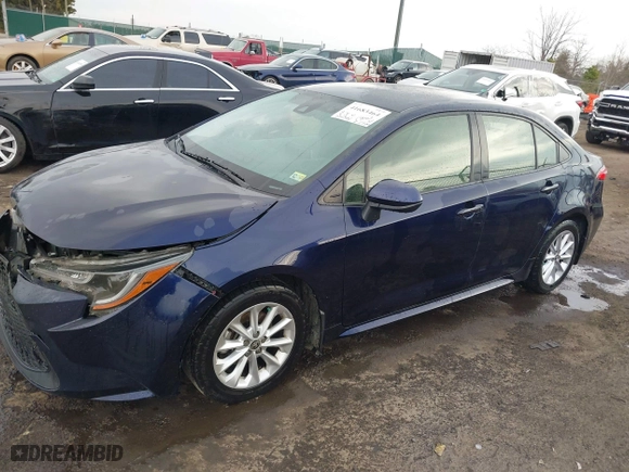 2021 Toyota Corolla LE with VIN JTDVPMAE2MJ155121, listed as a IAAI auction lot 41683464 with 205,384 mi miles. Bid and sale history available at carsss.com. Image 15.