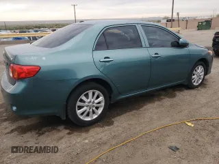2009 Toyota Corolla with VIN JTDBL40E39J040700, listed as a Copart auction lot 52193715 with 167,837 mi miles and Salvage Title. Bid and sale history available at carsss.com. Image 3.