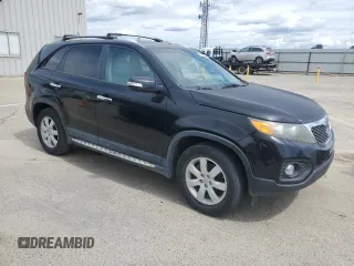 2012 Kia Sorento LX with VIN 5XYKT4A64CG211596, listed as a Copart auction lot 51522015 with 190,813 mi miles and Clean Title. Bid and sale history available at carsss.com. Image 4.