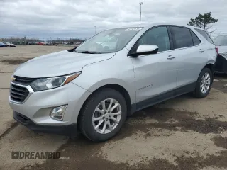 2020 Chevrolet Equinox LT with VIN 3GNAXJEV3LS523012, listed as a Copart auction lot 50192515 with 62,492 mi miles and Non repairable. Bid and sale history available at DreamBid. Image 1.