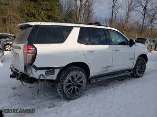 2021 Chevrolet Tahoe Z71 with VIN 1GNSKPKDXMR376046, listed as a Copart auction lot 42551355 with 44,452 mi miles and Salvage Title. Bid and sale history available at carsss.com. Image 3.