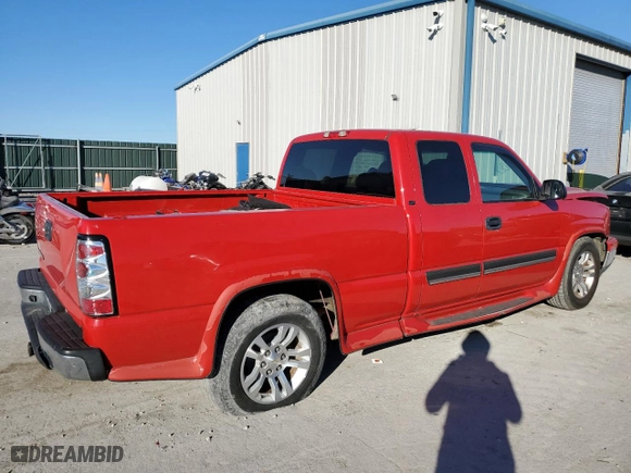 2007 Chevrolet Silverado 1500 Classic LT1 with VIN 1GCEC19ZX7Z136999, listed as a Copart auction lot 83965414 with 203,037 mi miles and Salvage Title. Bid and sale history available at carsss.com. Image 3.