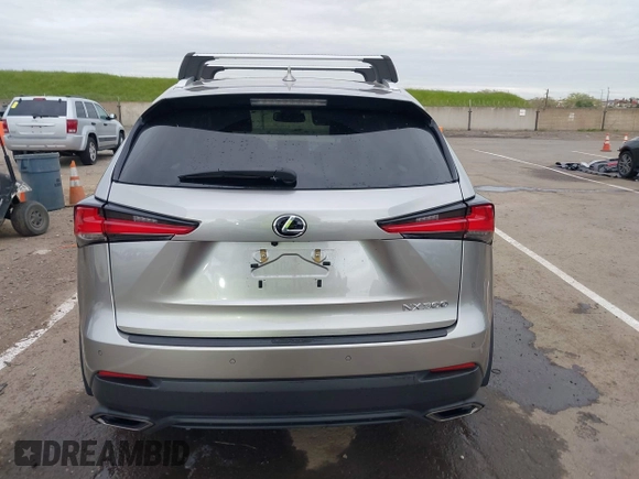 2019 Lexus NX with VIN JTJBARBZ0K2201715, listed as a IAAI auction lot 41882808 with 32,458 mi miles. Bid and sale history available at carsss.com. Image 16.